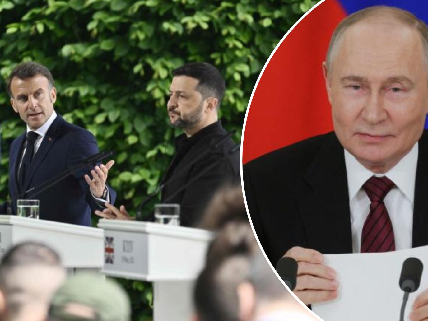 Die europäischen Verbündeten der Ukraine wollen eine Waffenruhe erreichen. Die europäischen Verbündeten der Ukraine wollen eine Waffenruhe erreichen.