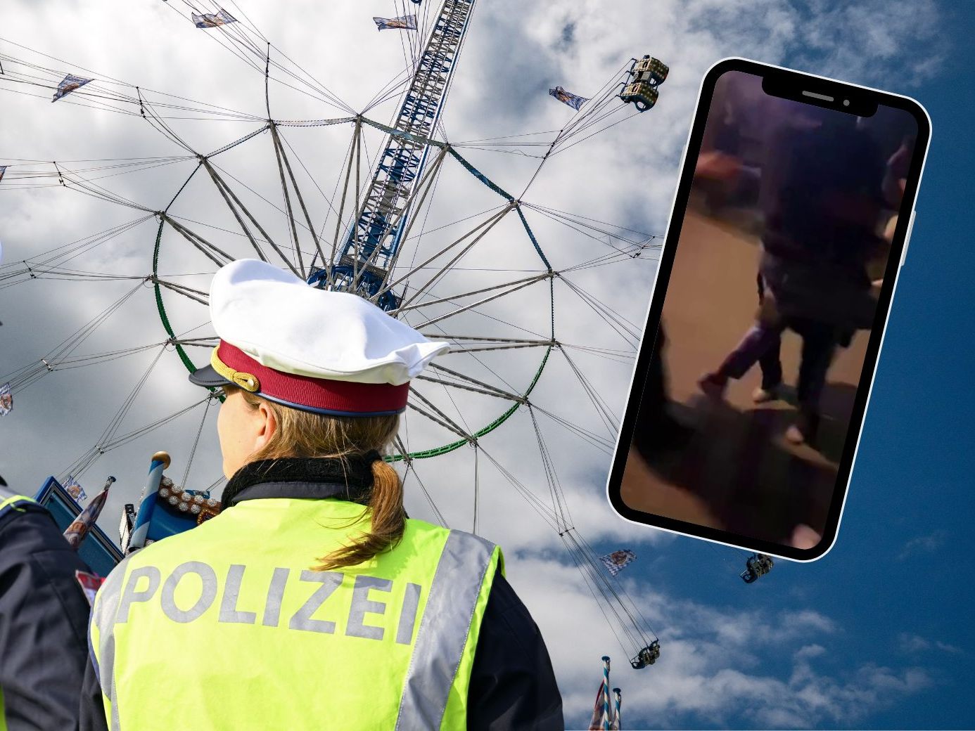 Wie reagiert die Polizei auf den Vorfall beim Frühlingsfest?