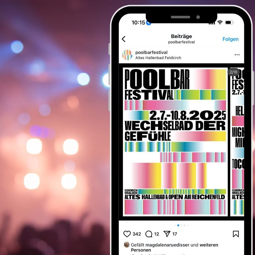 Die Veranstaltungen finden wie gewohnt im Alten Hallenbad und auf der Reichenfeldwiese in Feldkirch statt.