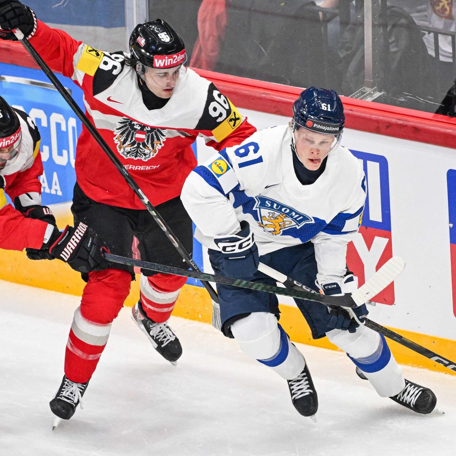 Am Ende blieb der engagierte Kampf gegen die Finnen unbelohnt.