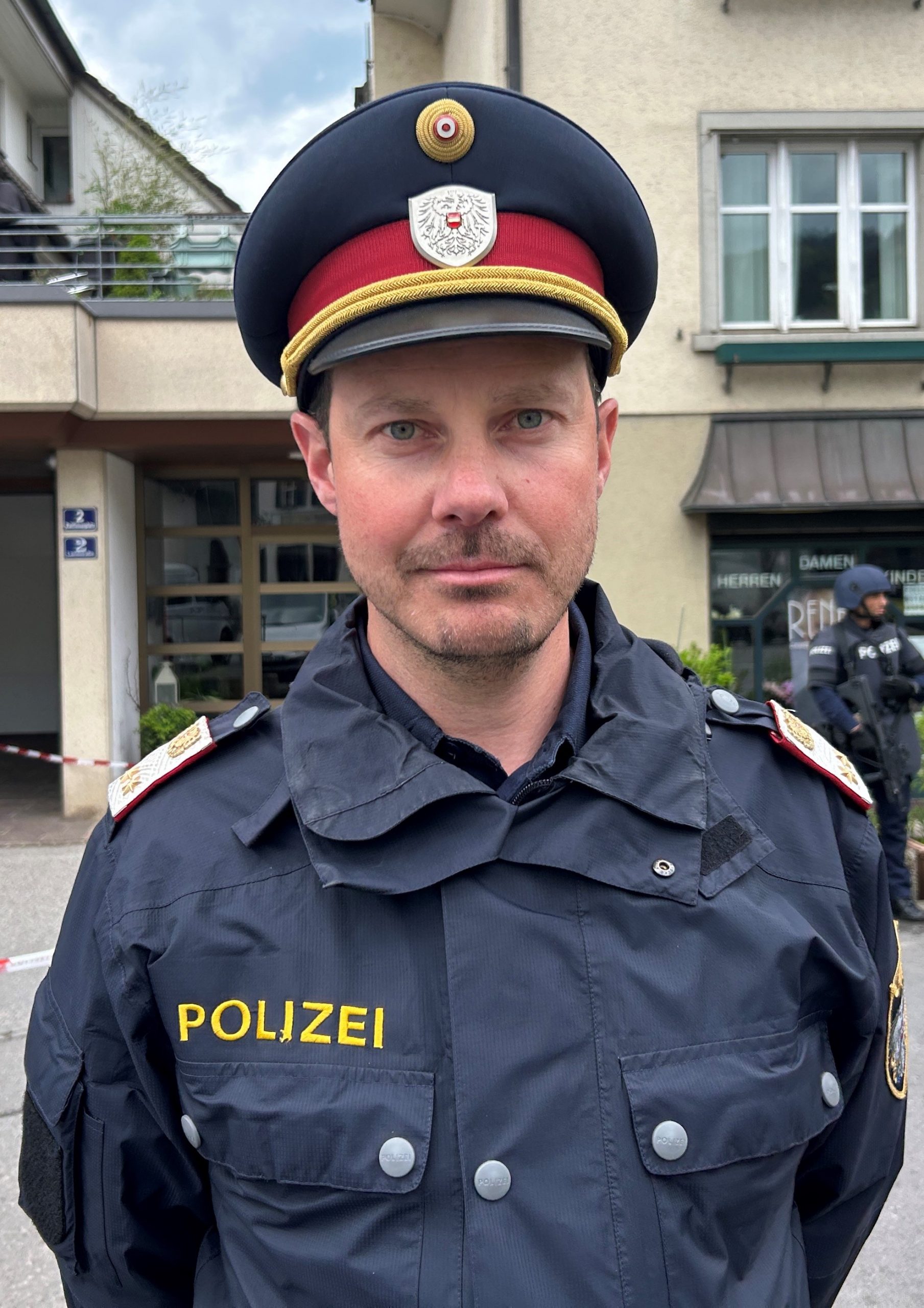 Polizeisprecher Fabian Marchetti