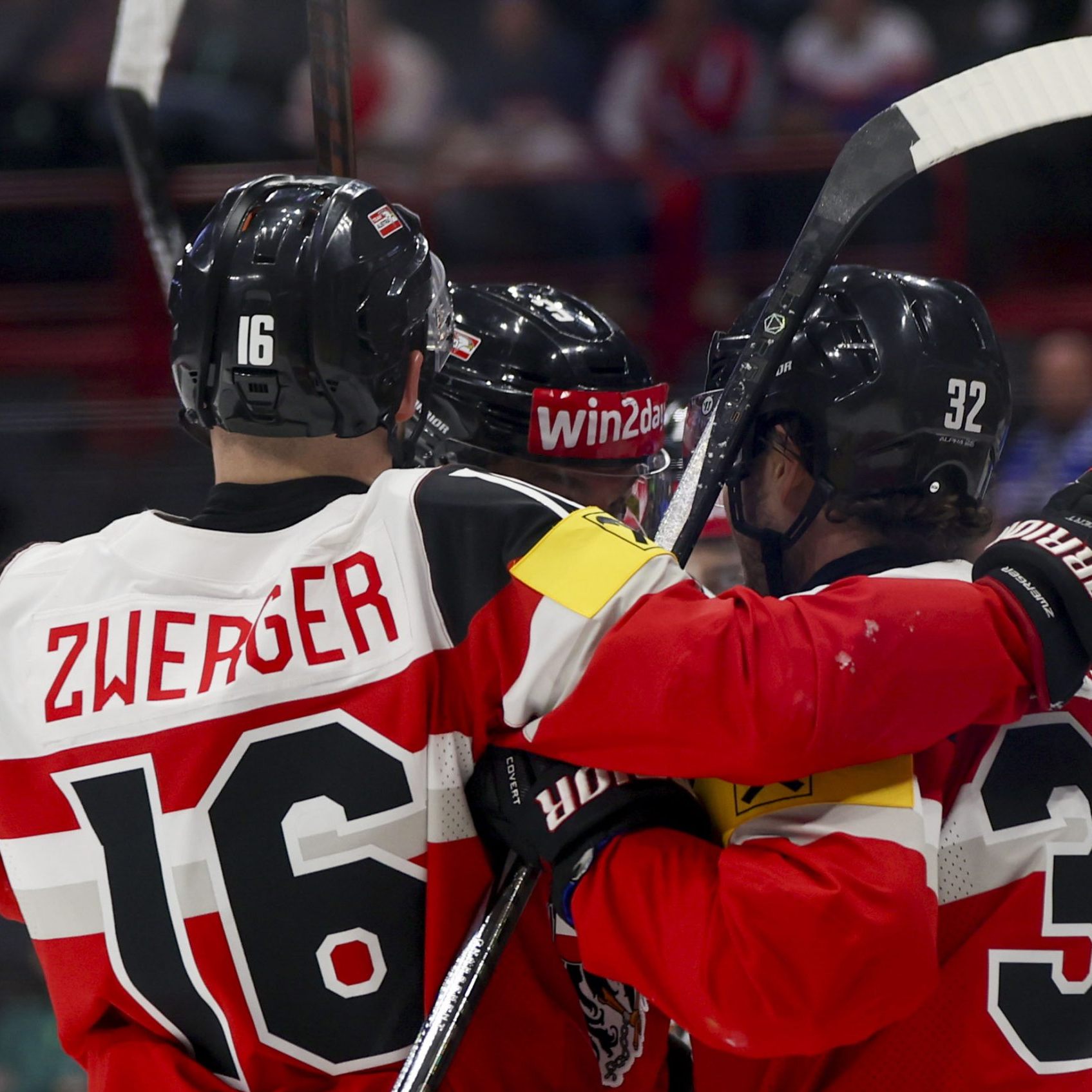 Österreich feiert Sieg gegen die Slowakei