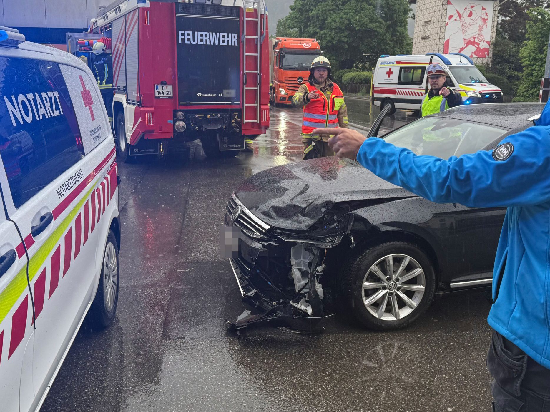 Unfall in Wolfurt