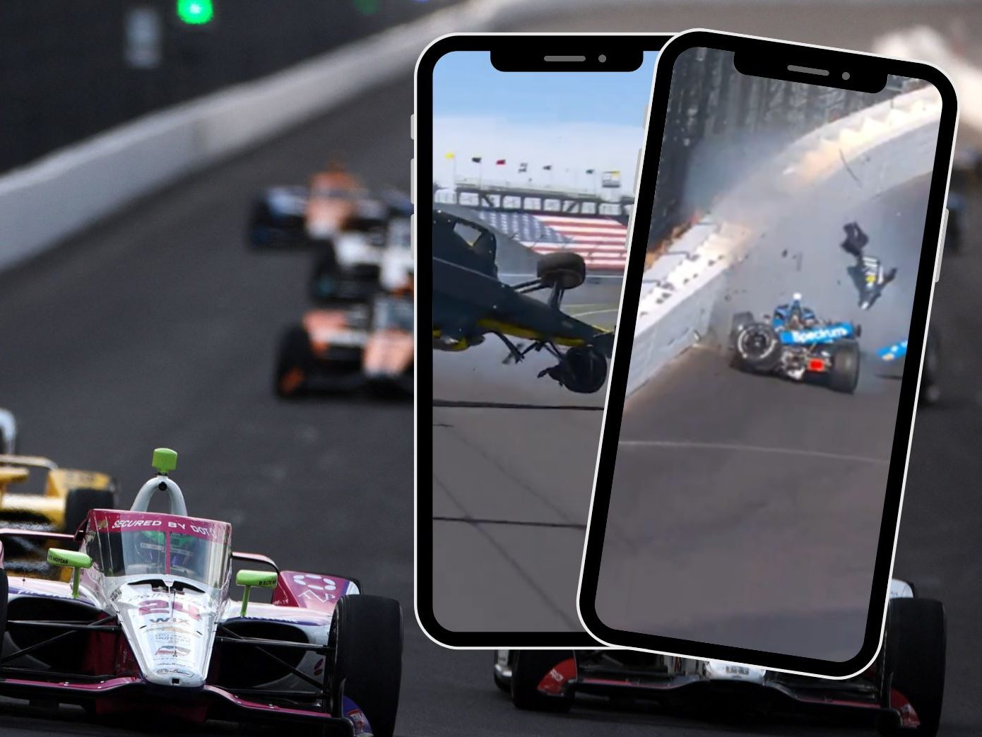 Horror-Crashs und Sensation beim Qualifying für das Indy500