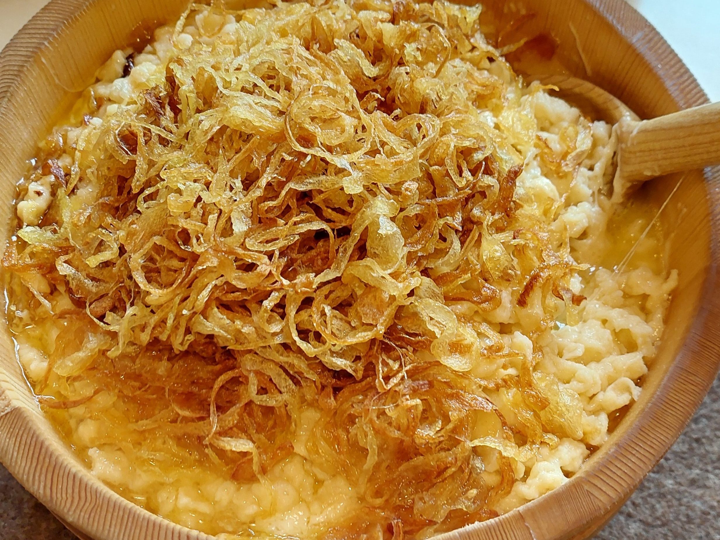 Schönenbach - Käsknöpfle in der Gebse Schönenbach - Käsknöpfle in der Gebse