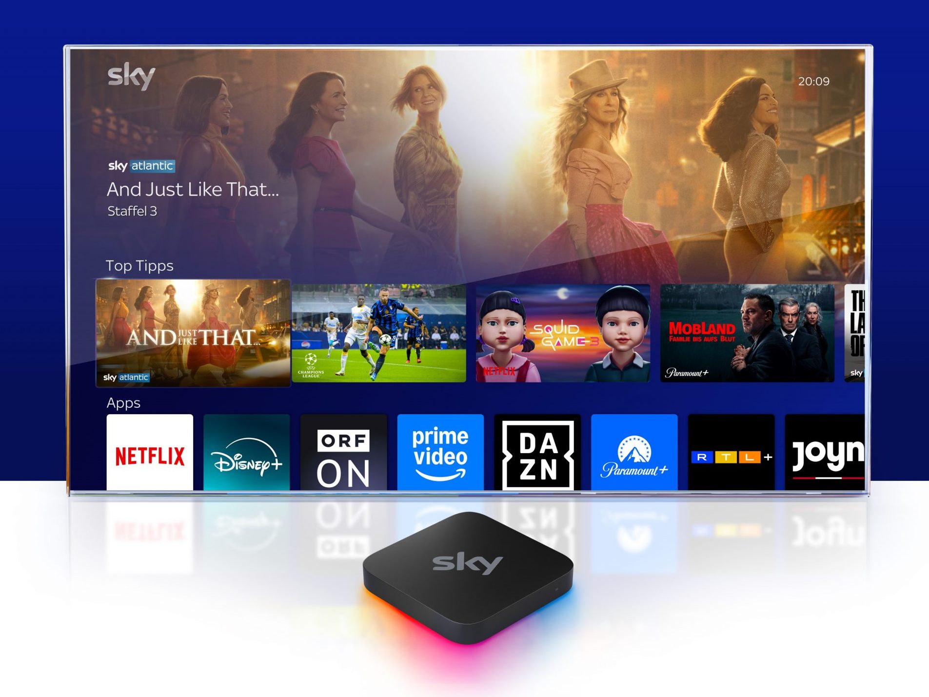 Sky Stream startet Mitte Mai in Österreich. Sky Stream startet Mitte Mai in Österreich.