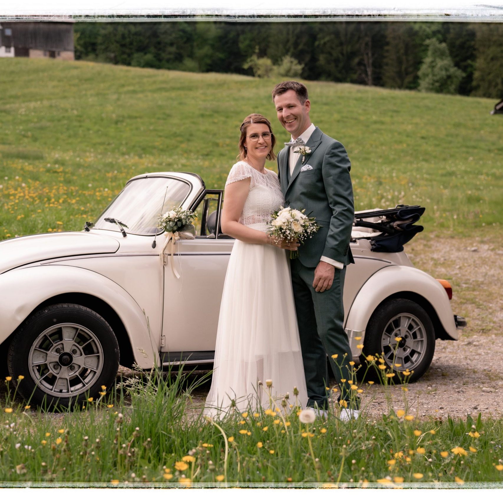 Tanja und Bernhard Feuerstein gaben sich das Jawort