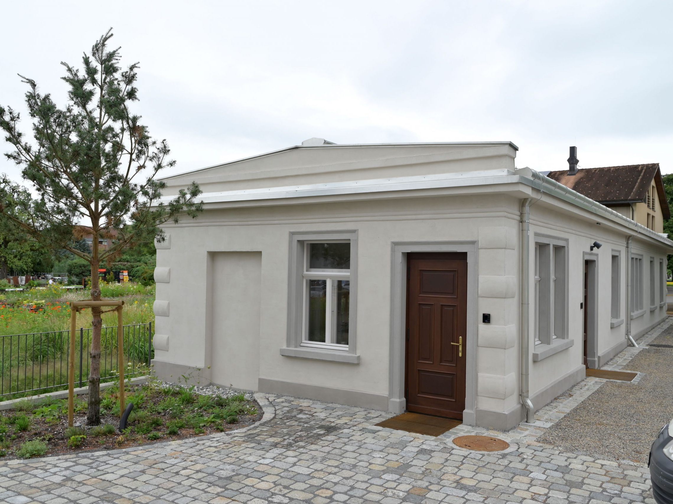 • Die Stickerei Rankweil und der angrenzende Park bei der Häusle-Villa werden wieder zu einem lebendigen Kulturraum.