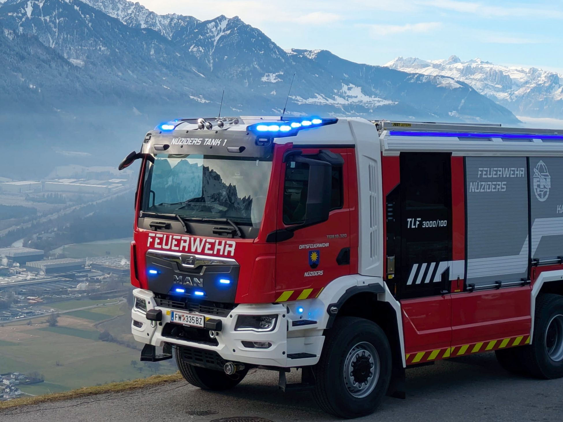 Das neue Tanklöschfahrzeug