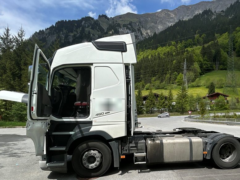 Technische Panne auf der S16 bei Langen am Arlberg.