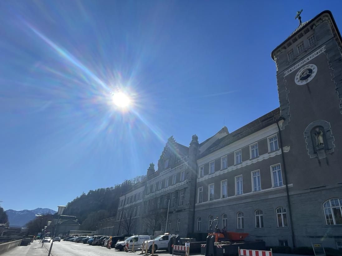 Blick auf das LG Feldkirch.