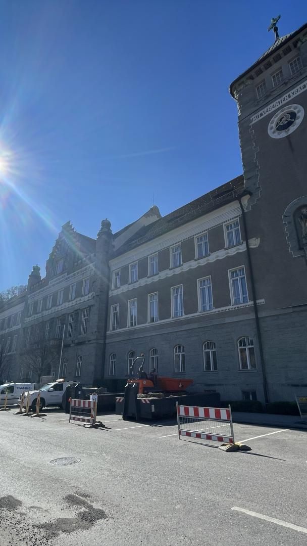 Blick auf das LG Feldkirch.