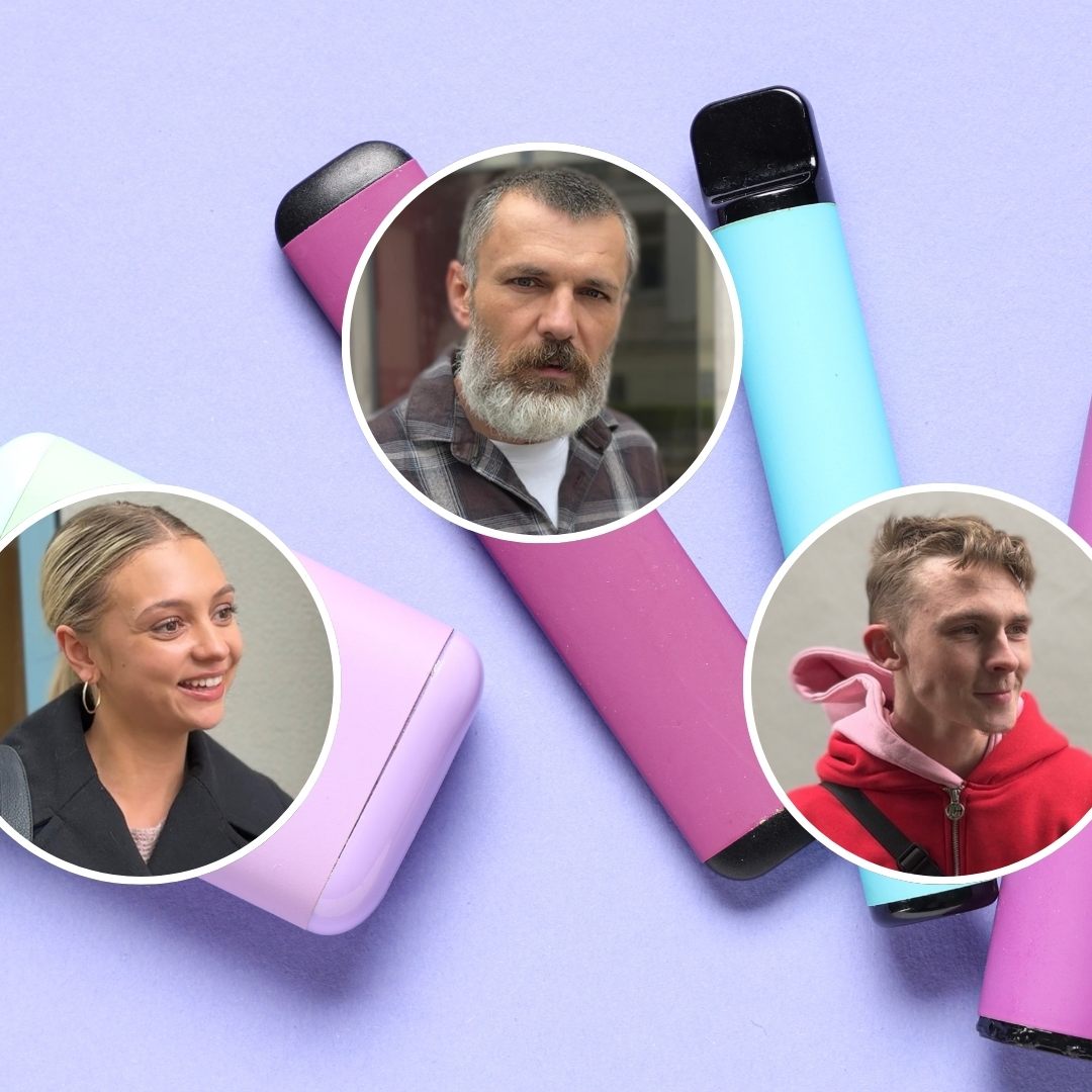VOL.AT hat sich in der Dornbirner Innenstadt zum Vape-Verbot umgehört.