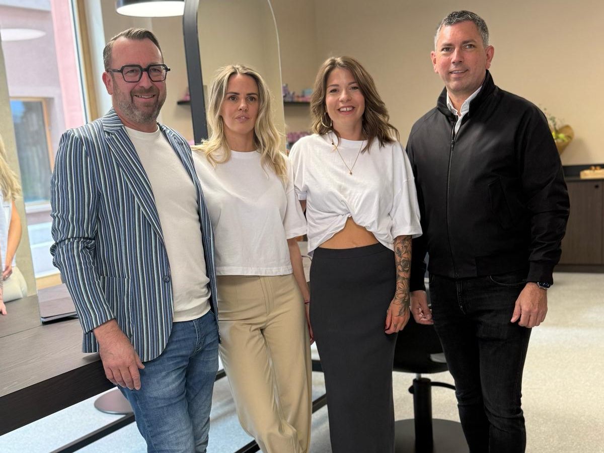 v. l. StR. Dietmar Amann, Julia Wank, Giulia Moser, LAbg. Vize-Bgm. Markus Klien v. l. StR. Dietmar Amann, Julia Wank, Giulia Moser, LAbg. Vize-Bgm. Markus Klien