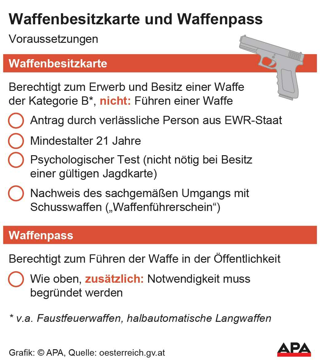 Voraussetzungen, Factbox, Quelle: oesterreich.gv.at; Die Auslieferung der APA-Grafiken als Embed-Code ist ausschlie§lich Kunden mit einer gltigen Vereinbarung fr Grafik-Pauschalierung vorbehalten. Dabei inkludiert sind automatisierte Schrift- und Farbanpassungen an die jeweilige CI. Fr weitere Informationen wenden Sie sich bitte an unser Grafik-Team unter grafik@apa.at. GRAFIK 0806-25, 88 x 100 mm