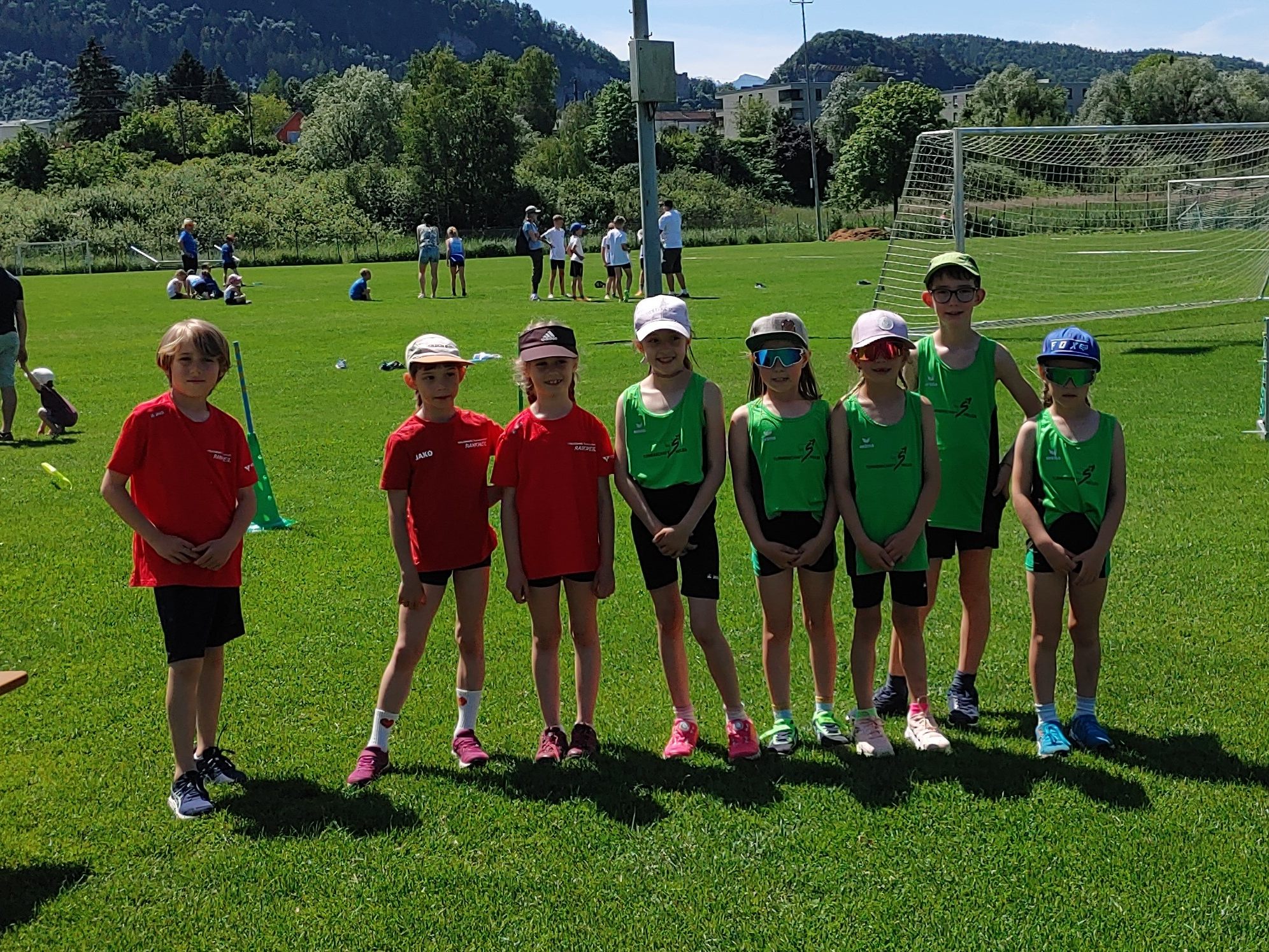 Die Kids der gemeinschafts Staffel TS Weiler und TS Rankweil