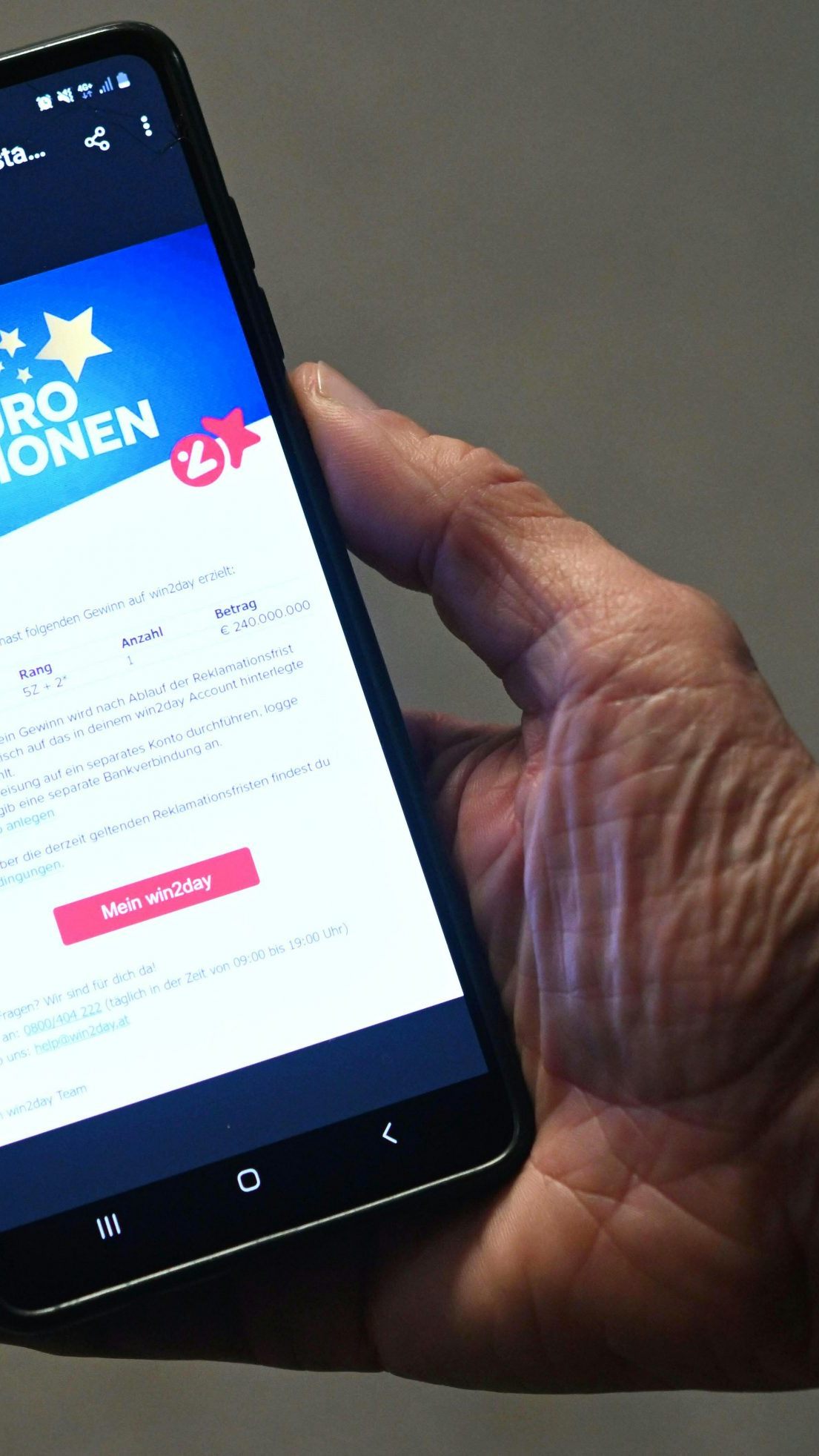 Am 17.6.2025 wurde der EuroMillionen‑Jackpot von 250 Mio. € erstmals in Irland erreicht.