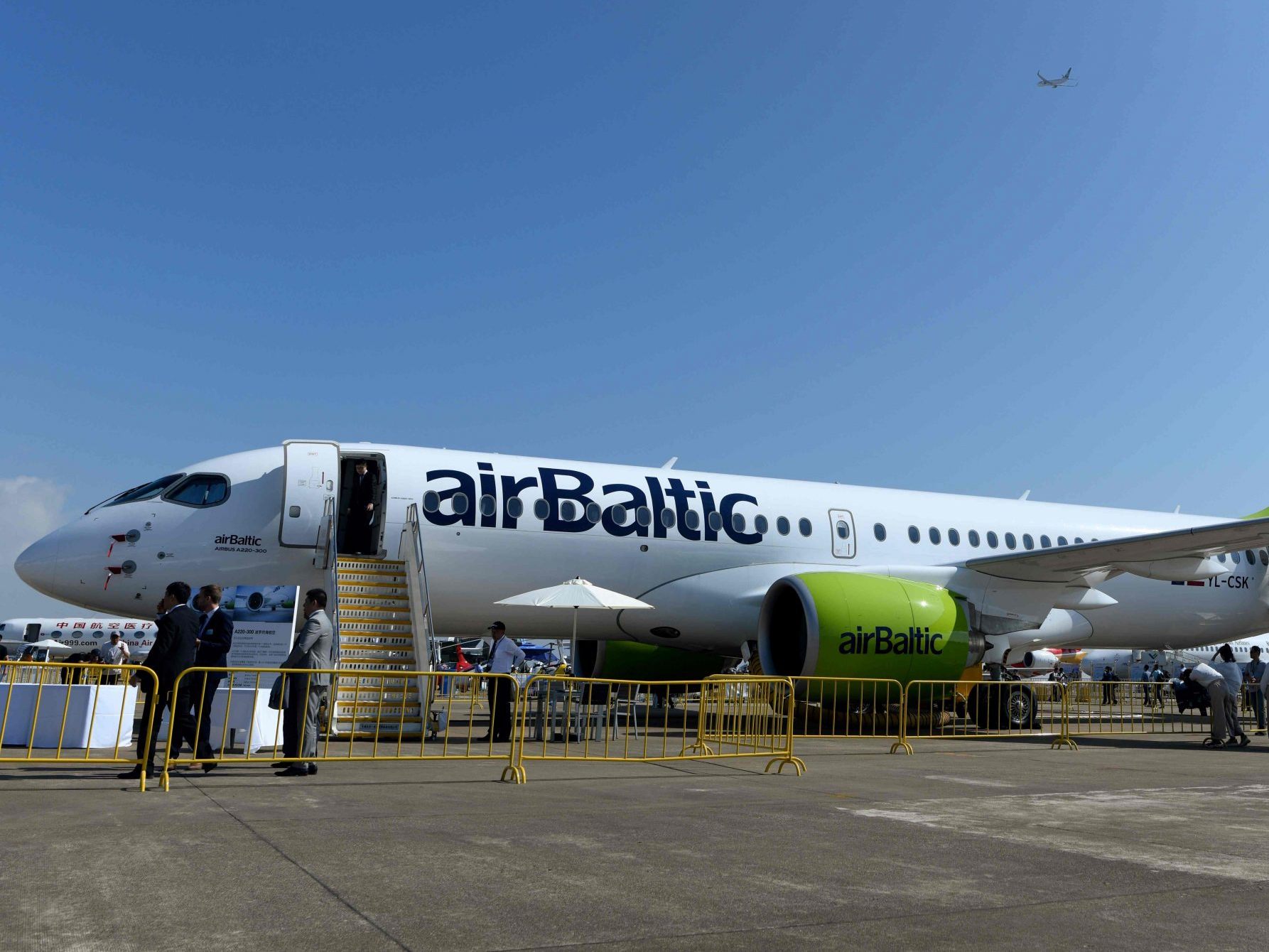 Ärger bei Air Baltic (SYMBOLBILD)