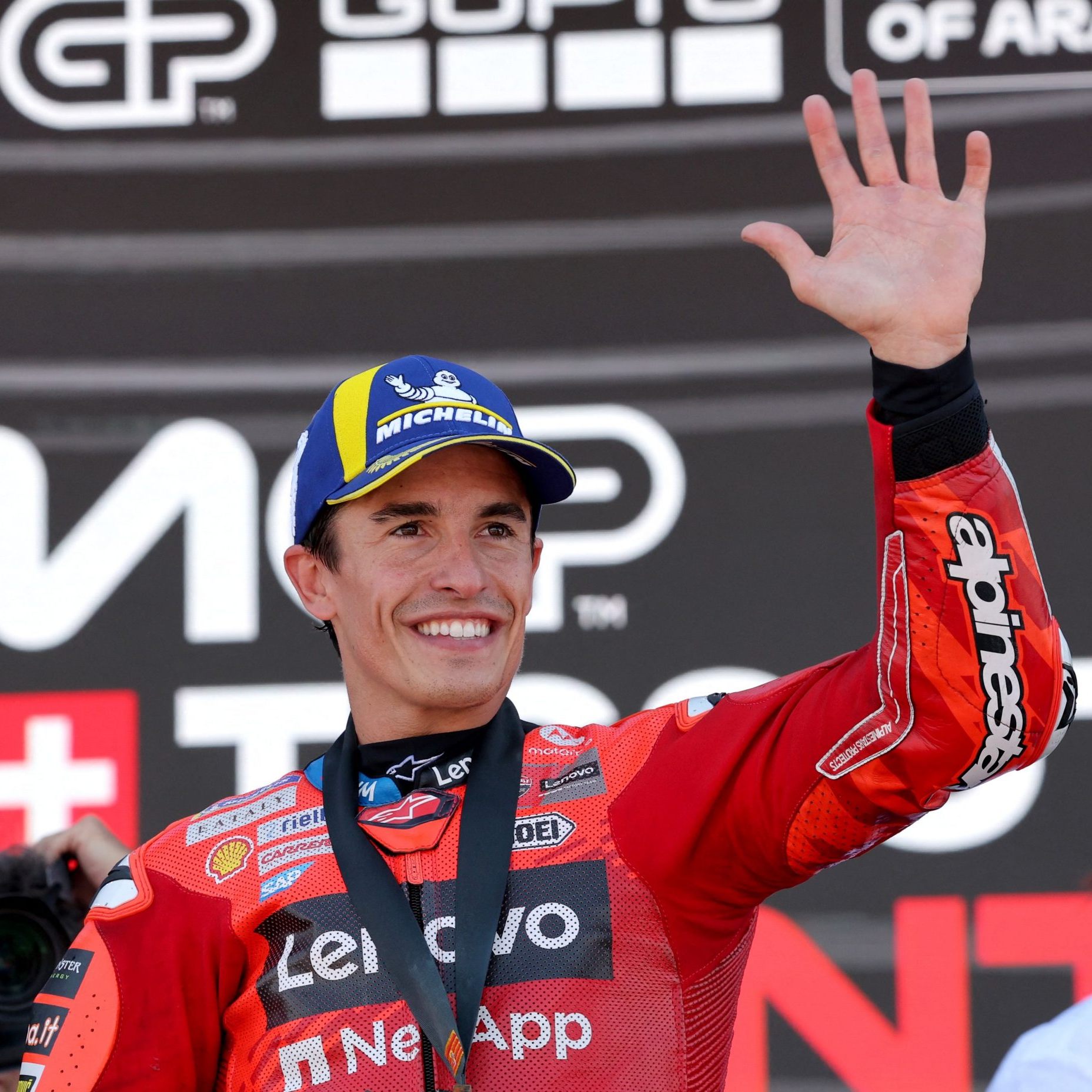 Marc Marquez triumphiert zum siebten Mal in Aragon.