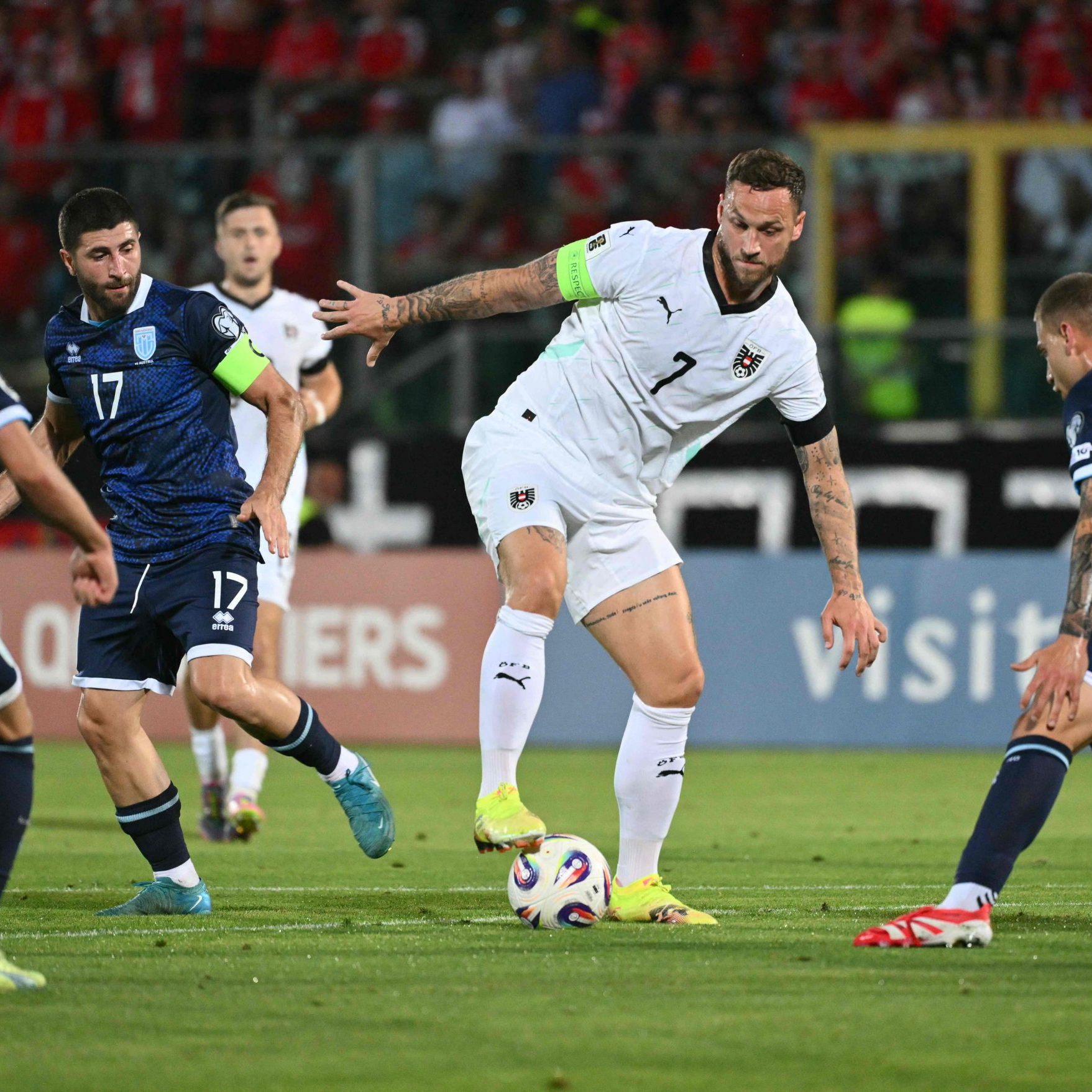 Österreich ist nach dem Sieg gegen San Marino weiter auf WM-Kurs.