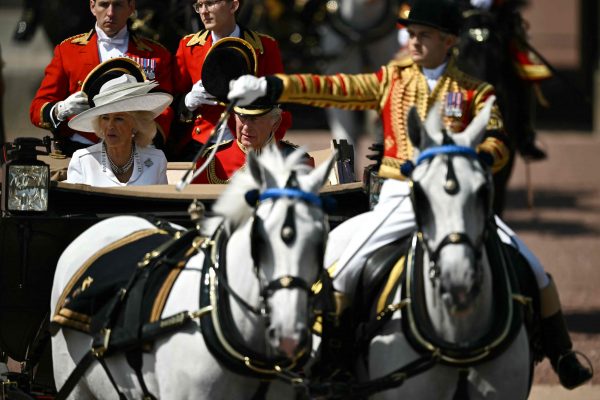 BRITAIN-ROYALS-TROOPING