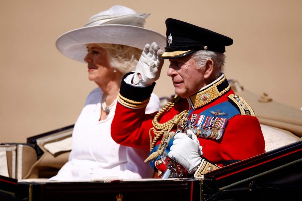 BRITAIN-ROYALS-TROOPING