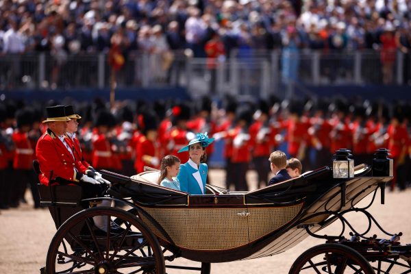 BRITAIN-ROYALS-TROOPING