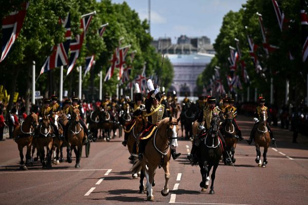 BRITAIN-ROYALS-TROOPING