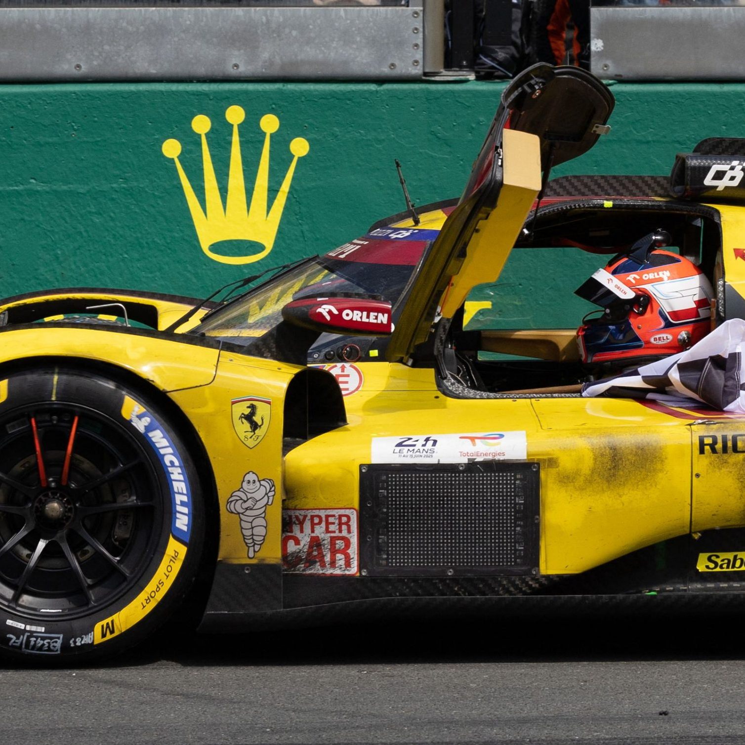 Für Ferrari ist es der dritte Sieg in Folge bei den 24h von Le Mans