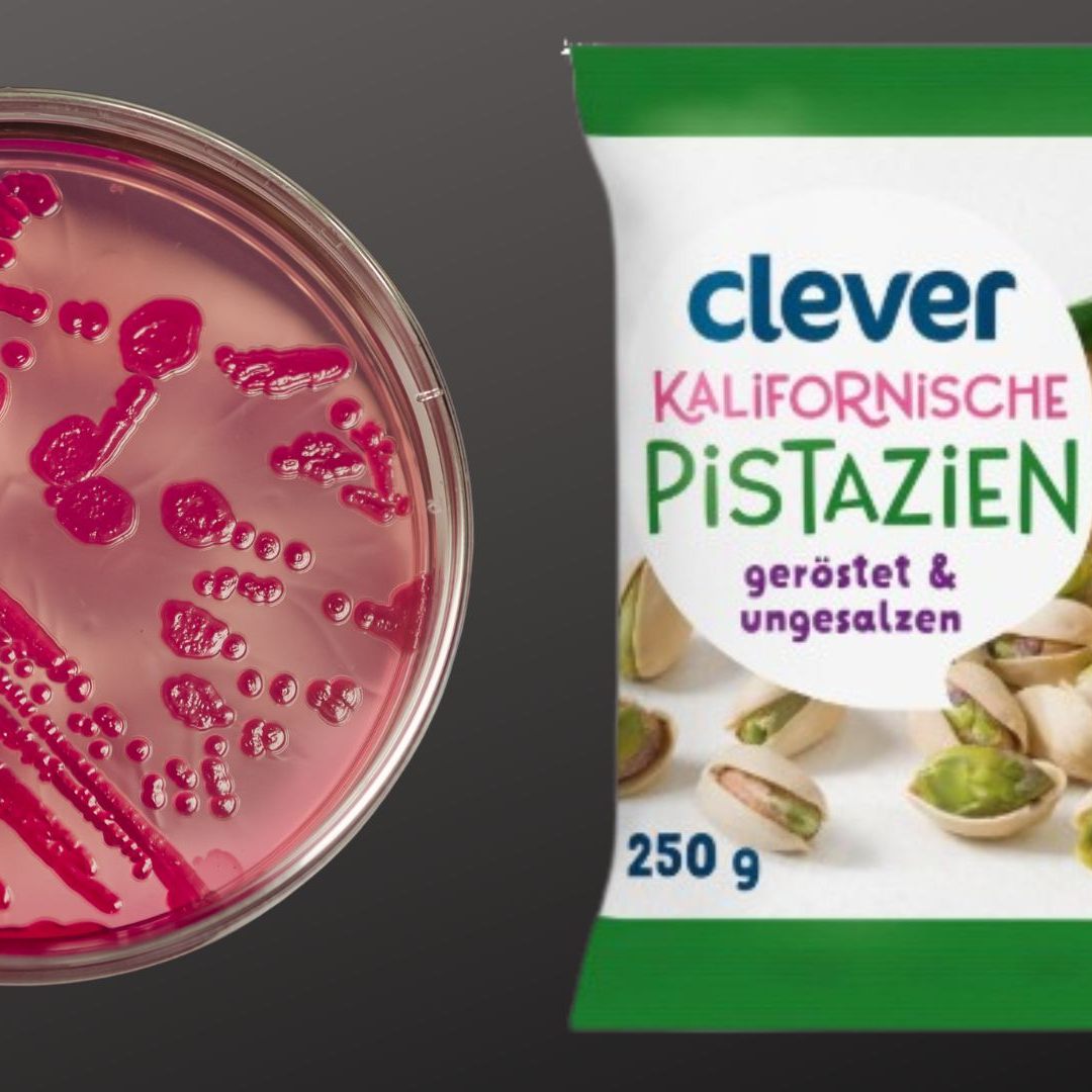 Wegen einer möglichen Salmonellen-Kontamination werden "Clever Pistazien" zurückgerufen.