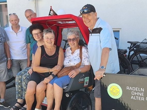 Radgruppe des PVÖ Bürs mit dabei bei der 4. Bürser Fahrradparade