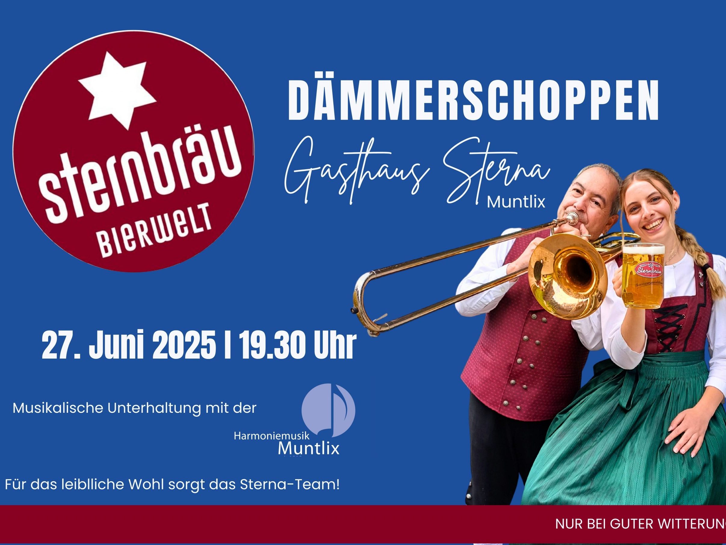 Dämmerschoppen Flyer