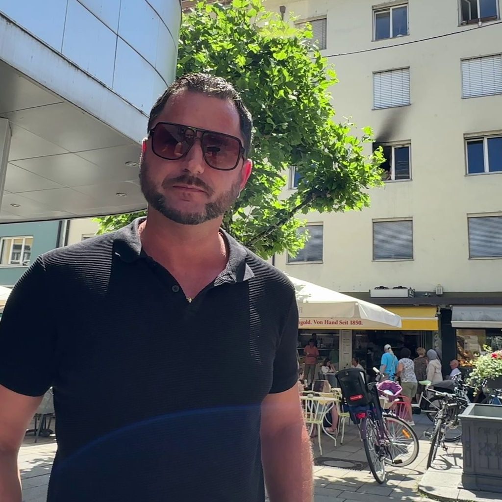 Alexander aus Bregenz handelte, als ein Brand in einer Wohnung ausbrach.