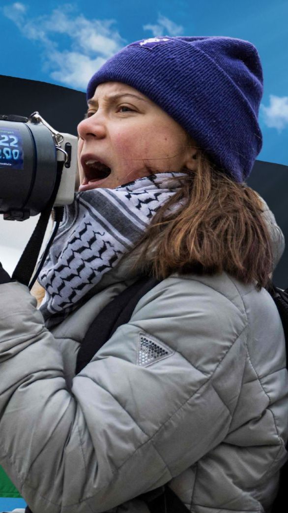 Greta Thunberg segelt in Richtung Gazastreifen.