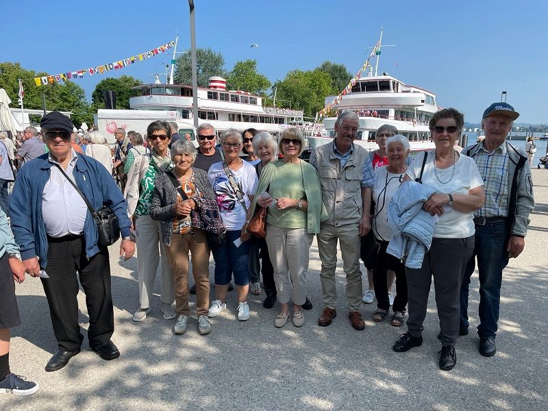 PVÖ Gaschurn verbrachte herrlichen Tag auf dem Bodensee