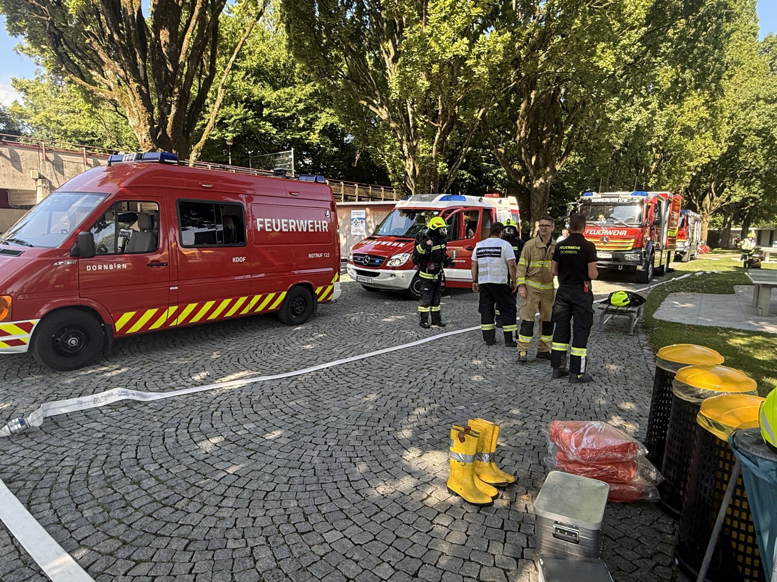 Chlorgasaustritt im Bregenzer Strandbad