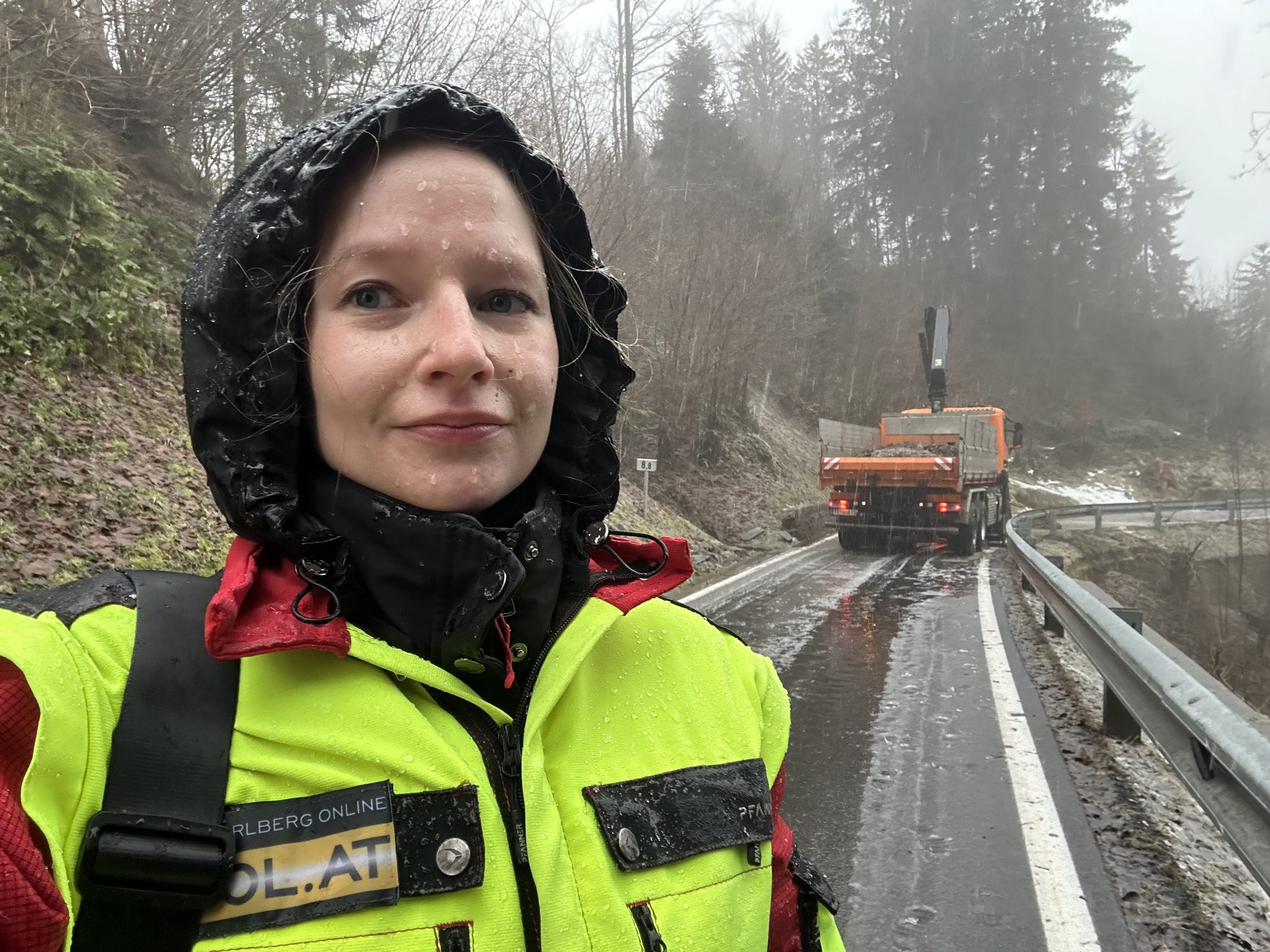 Bei jedem Wetter im Einsatz. Bei jedem Wetter im Einsatz.
