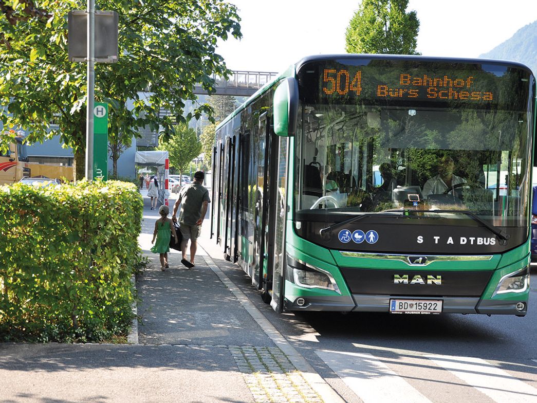 Die Stadtbuslinien machen klimafreundliche Mobilität für alle zugänglich.