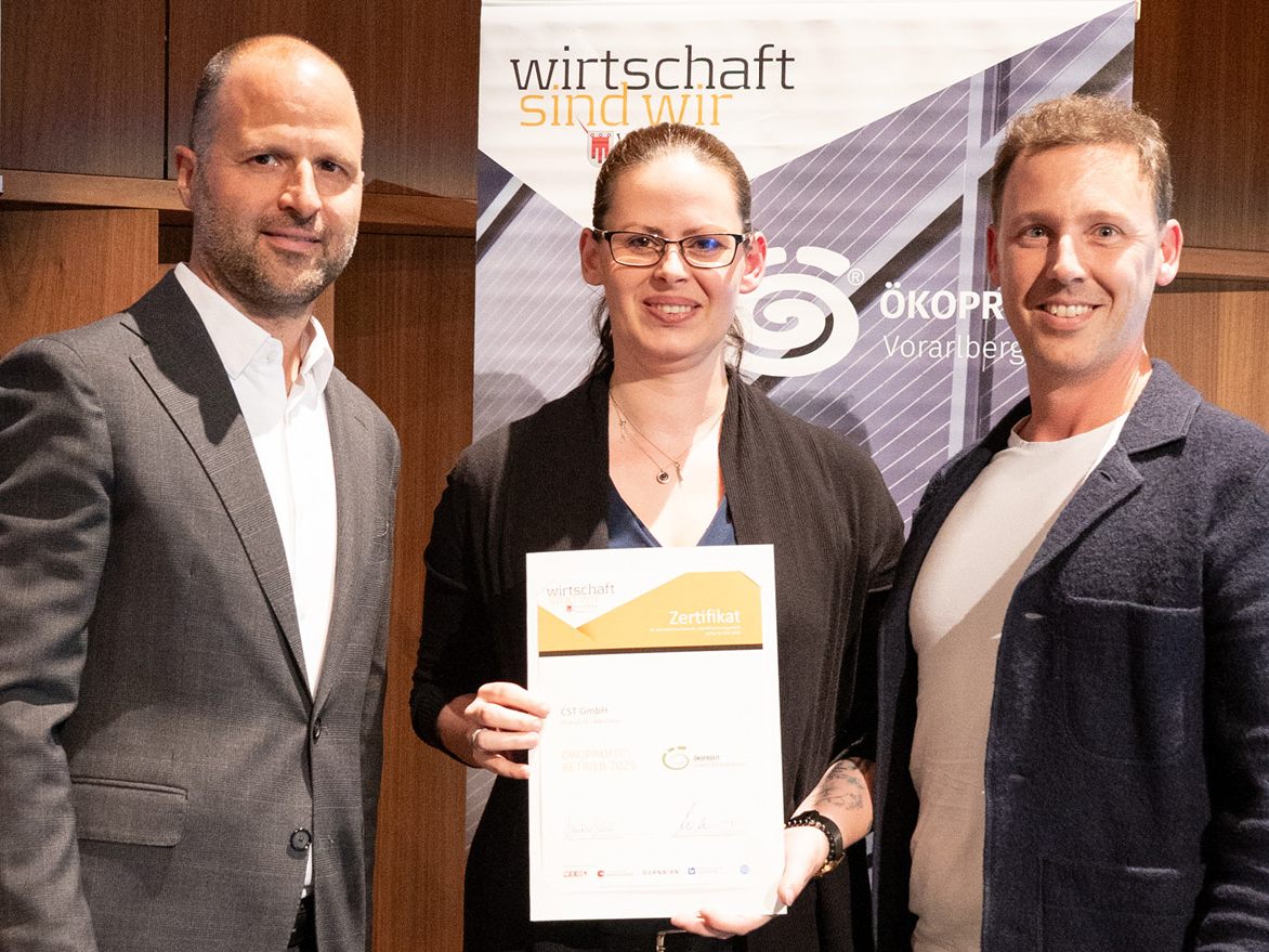 Landesrat Marco Tittler, Ines Klasicek und Christian Ströhle