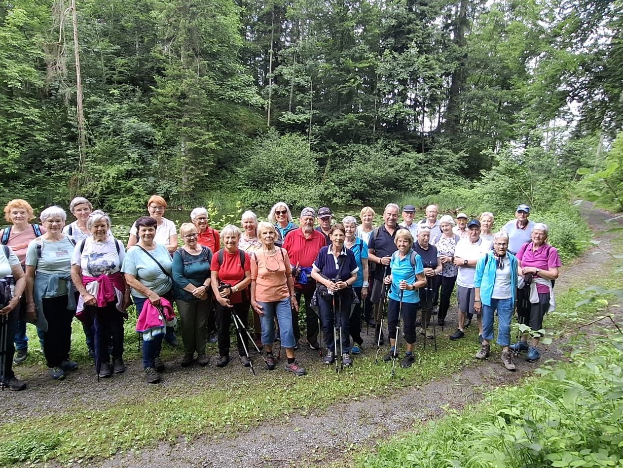 Wanderung am Egelsee.