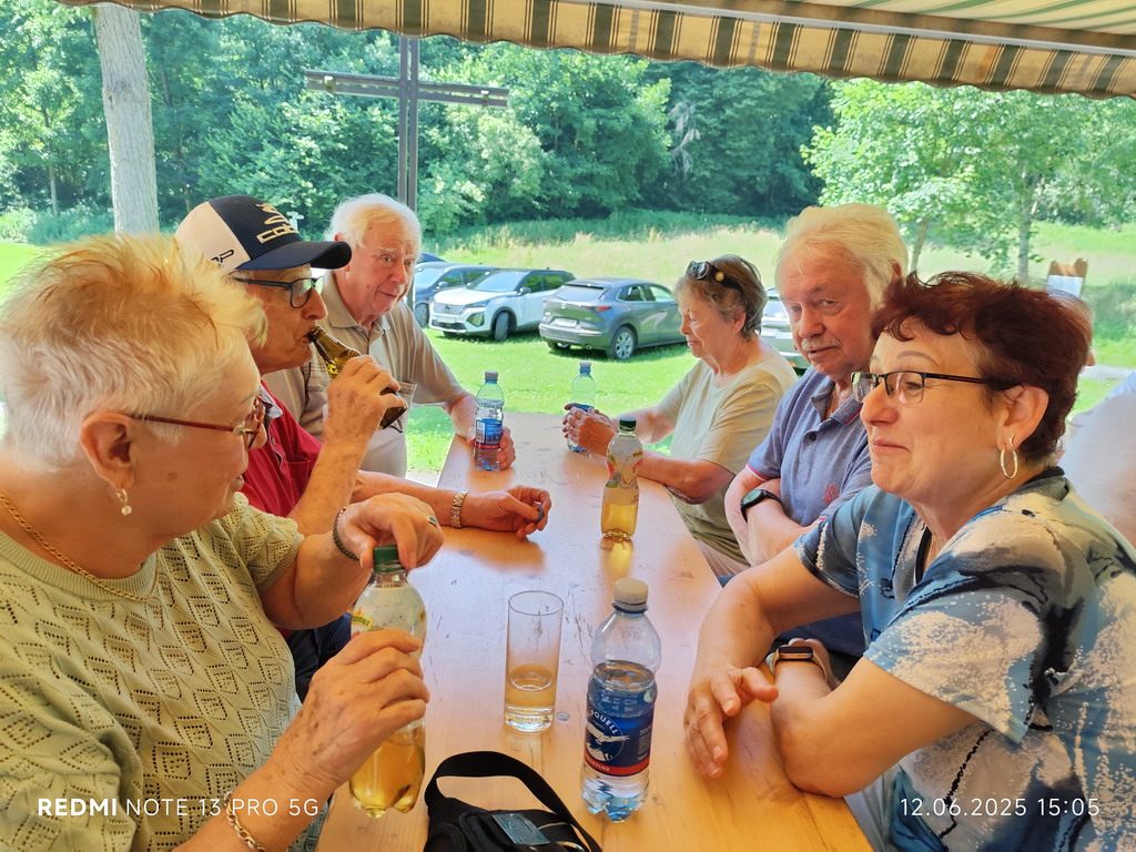 Die SeniorInnen ließen es sich gut gehen