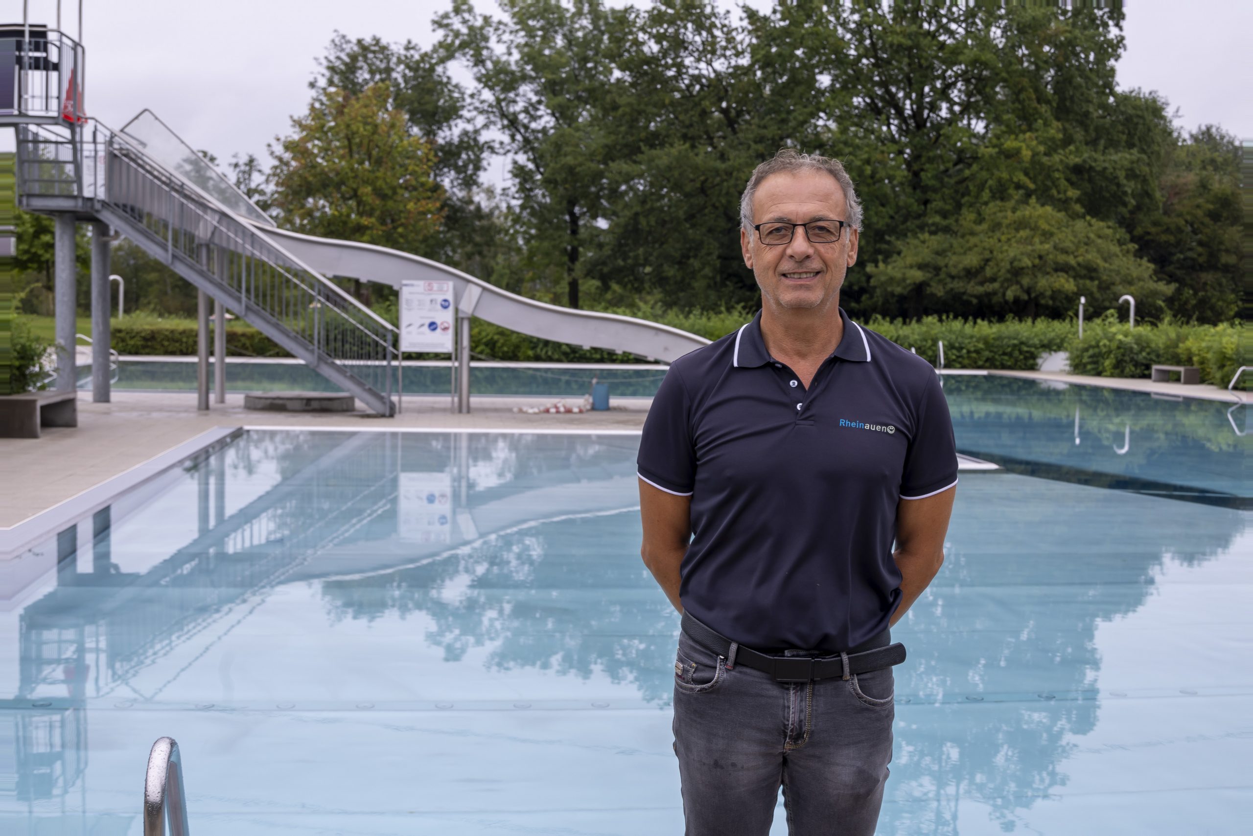Ewald Petritsch vom Erholungszentrum Rheinauen passt den Ticketpreis jährlich an die Inflation an.