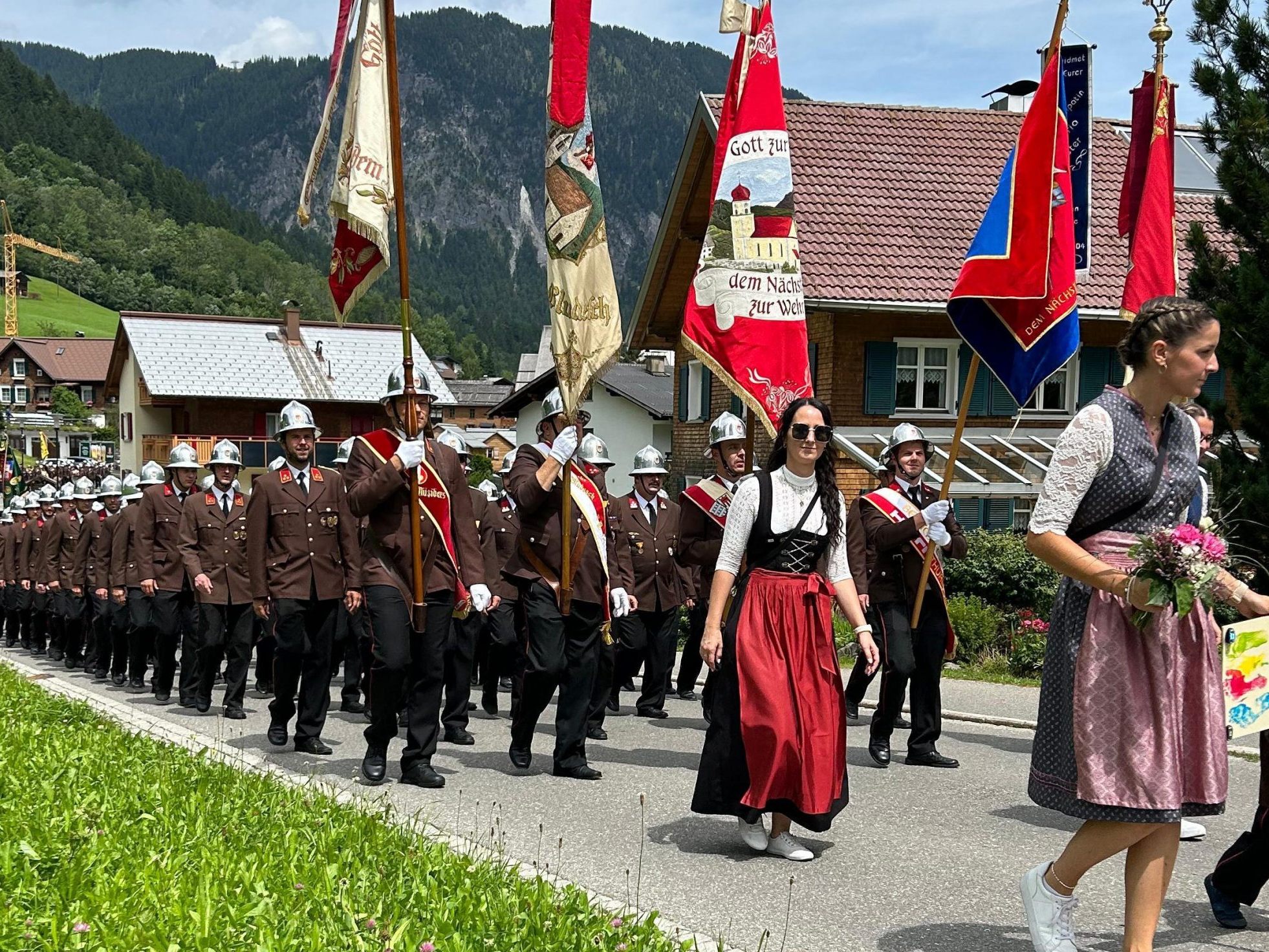 Festumzug am Sonntag
