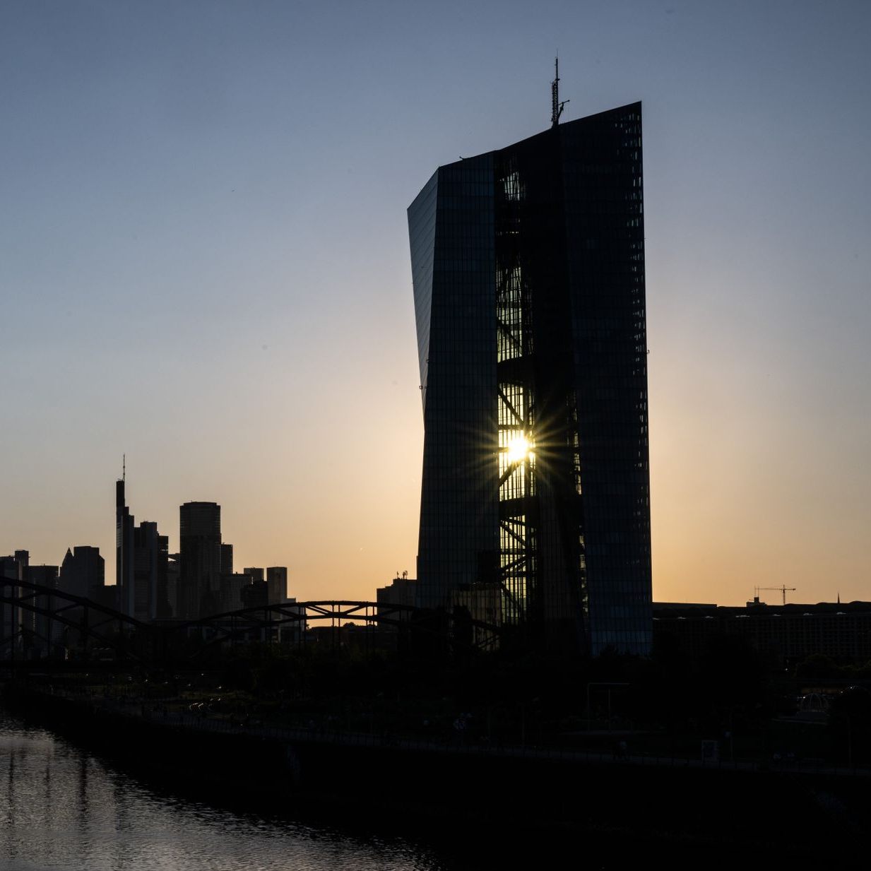 Die EZB in Frankfurt