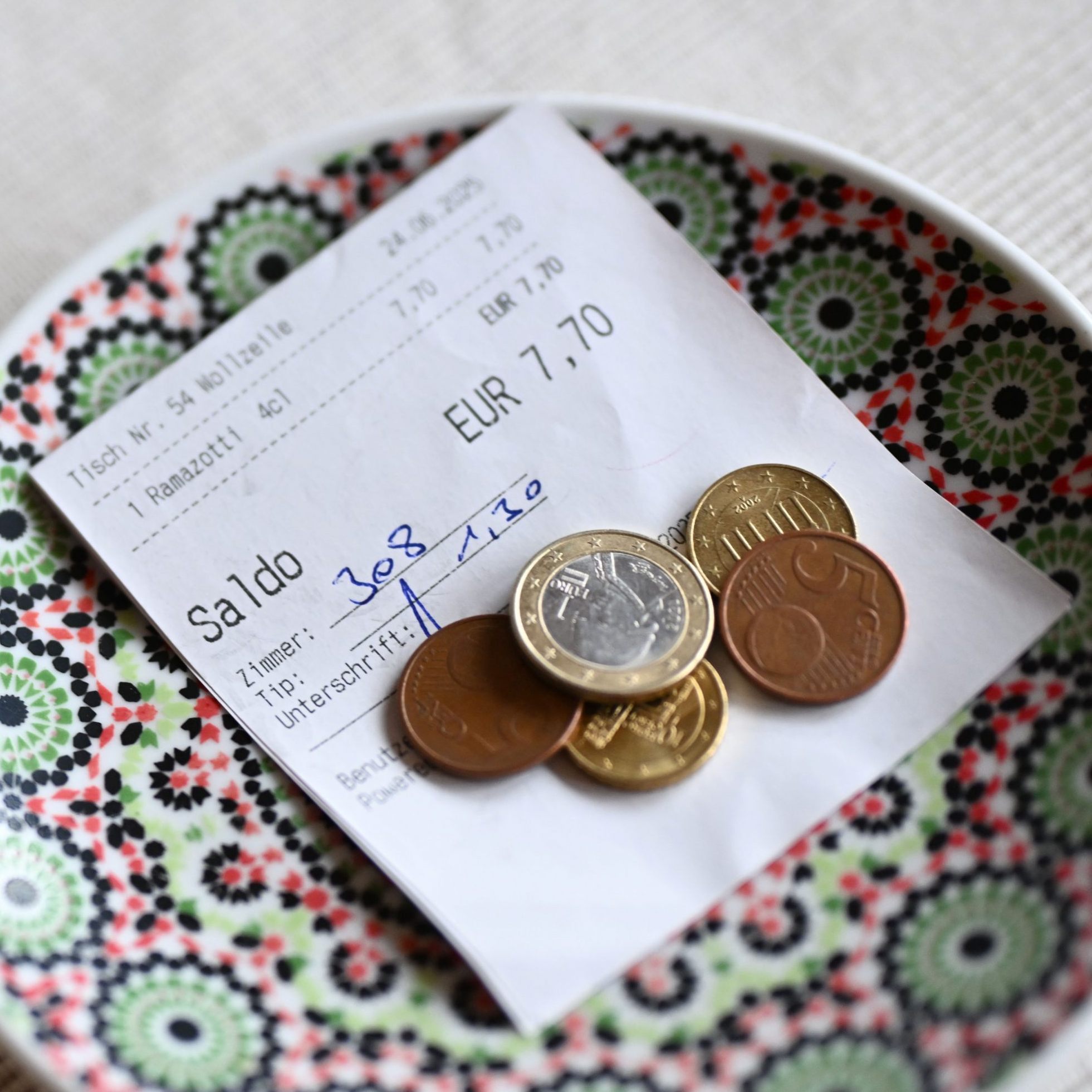 Die Koalition einigte sich auf Trinkgeld-Pauschalen.