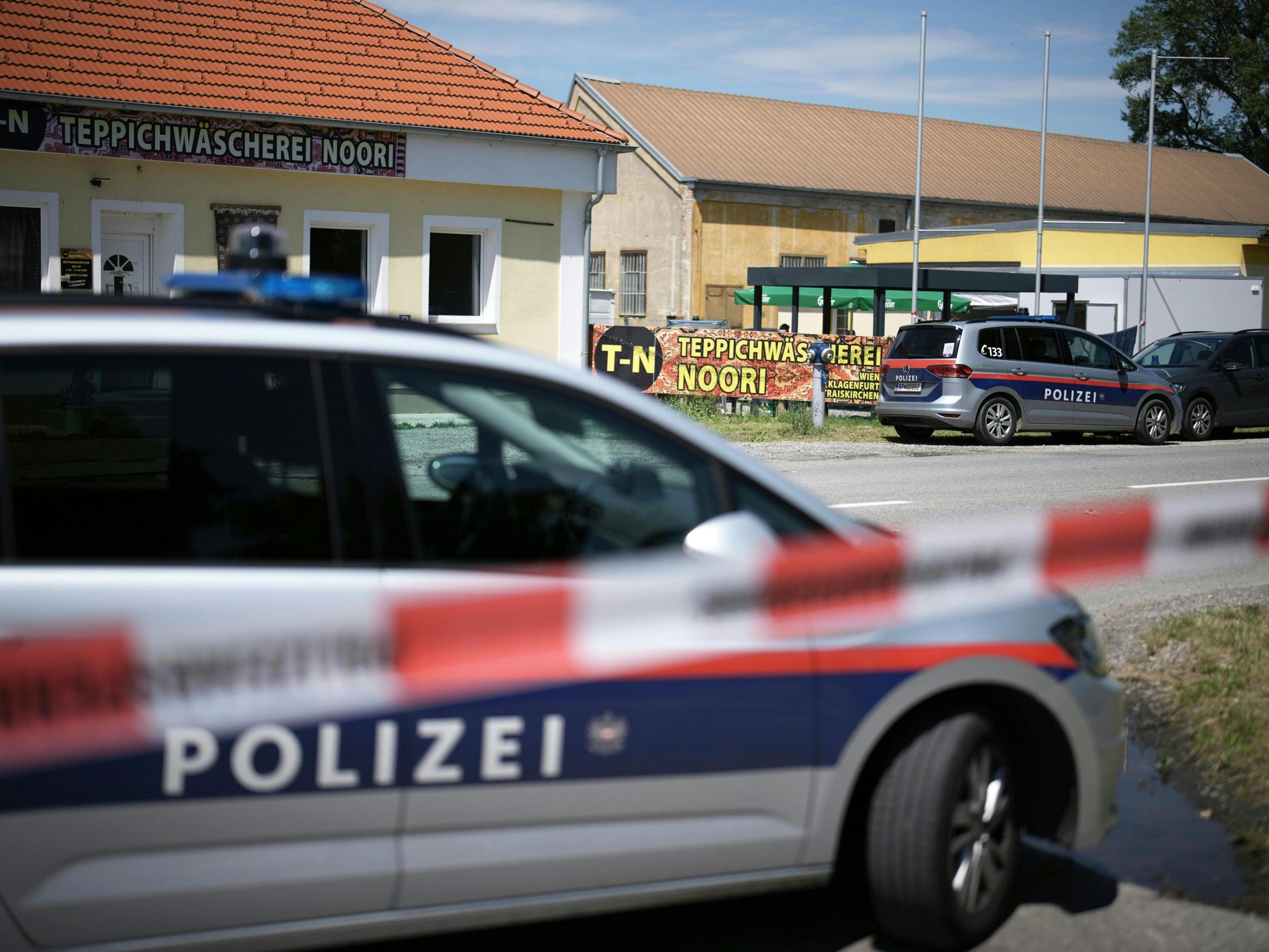 Bluttat in Traiskirchen. Bluttat in Traiskirchen.