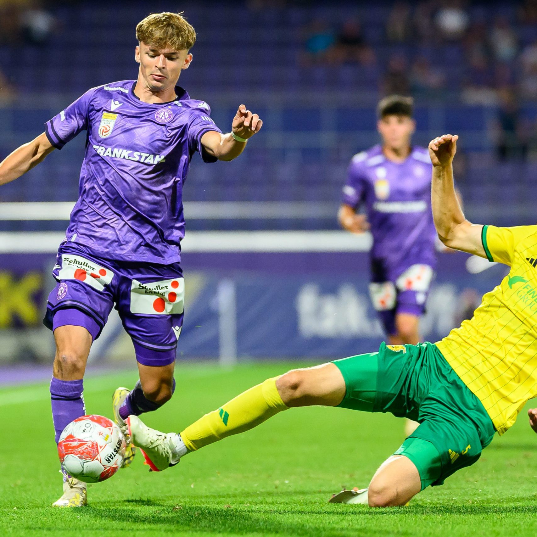 Huskovic bei einem Spiel der Wiener Austria im Vorjahr.