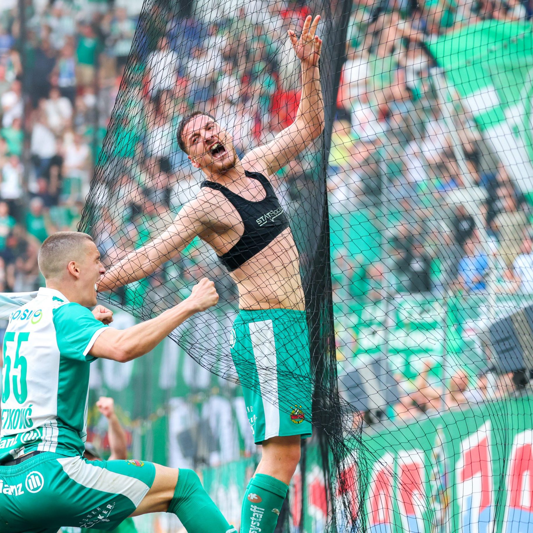 Rapids Geschäftsführer Sport sieht in Kara (rechts) einen "Vorzeigesportler".