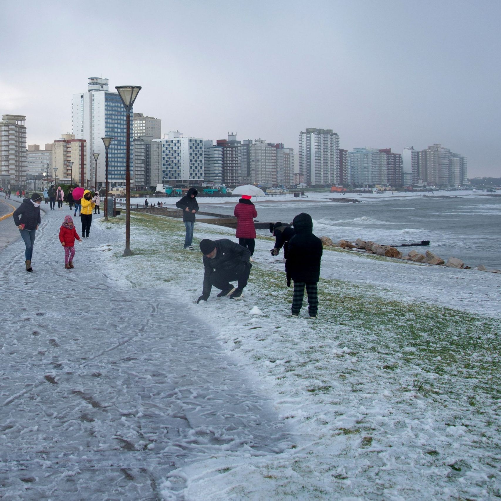 Kältewelle in Argentinien.