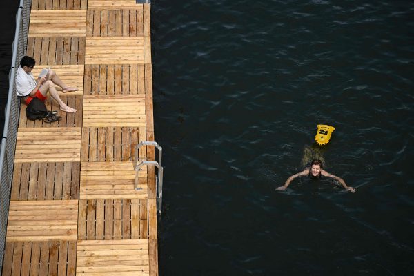 FRANCE-ENVIRONMENT-WEATHER-LEISURE